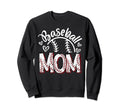 Baseball Mom Baseball Mama Proud Sweatshirt - Novelty Apparel Unisex - T-Shirt, Sweatshirt, Hoodie