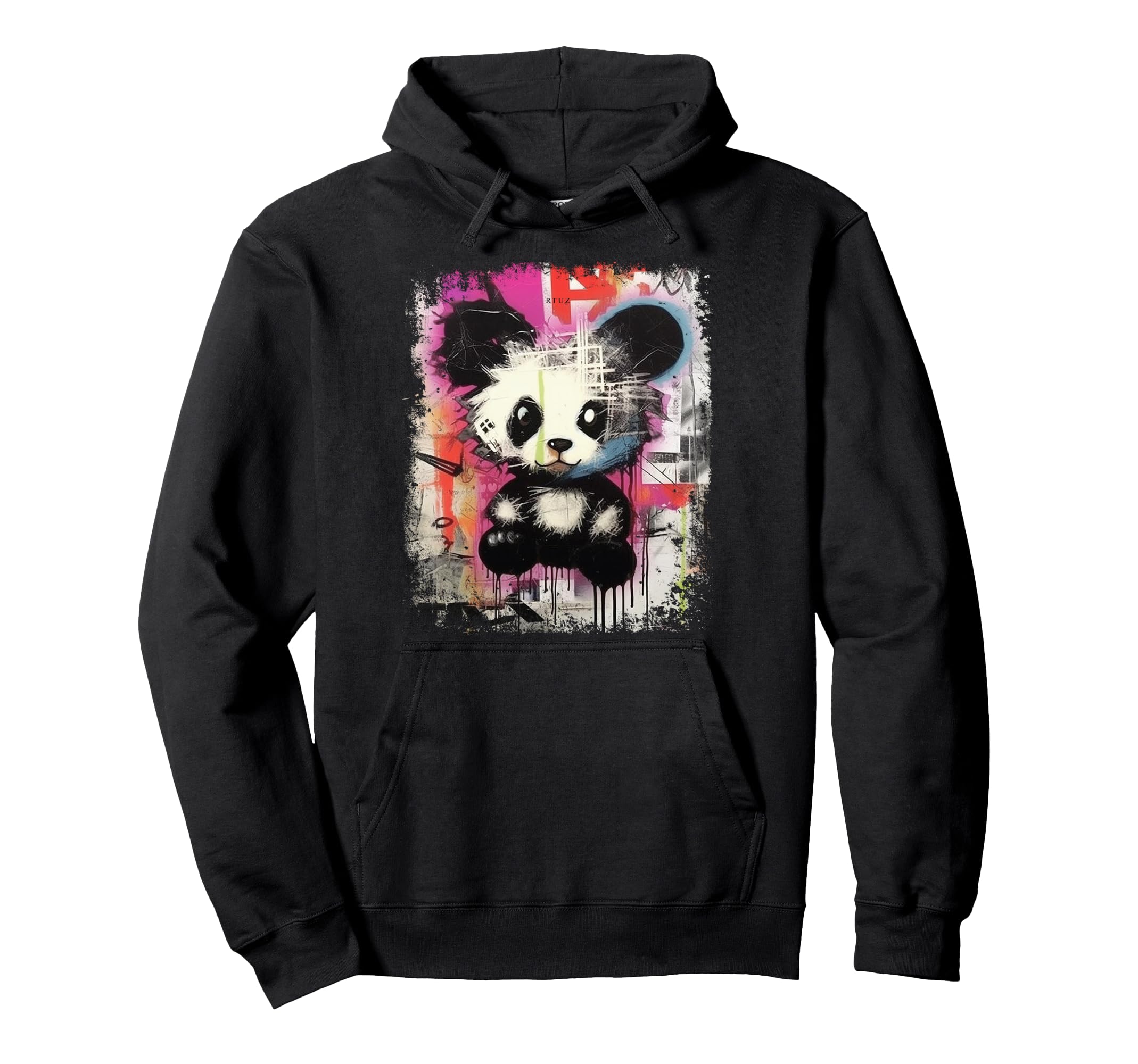 Aesthetic Streetwear Teddy Panda Hoodie - Unique Graphic Men Women - T-Shirt, Sweatshirt, Hoodie
