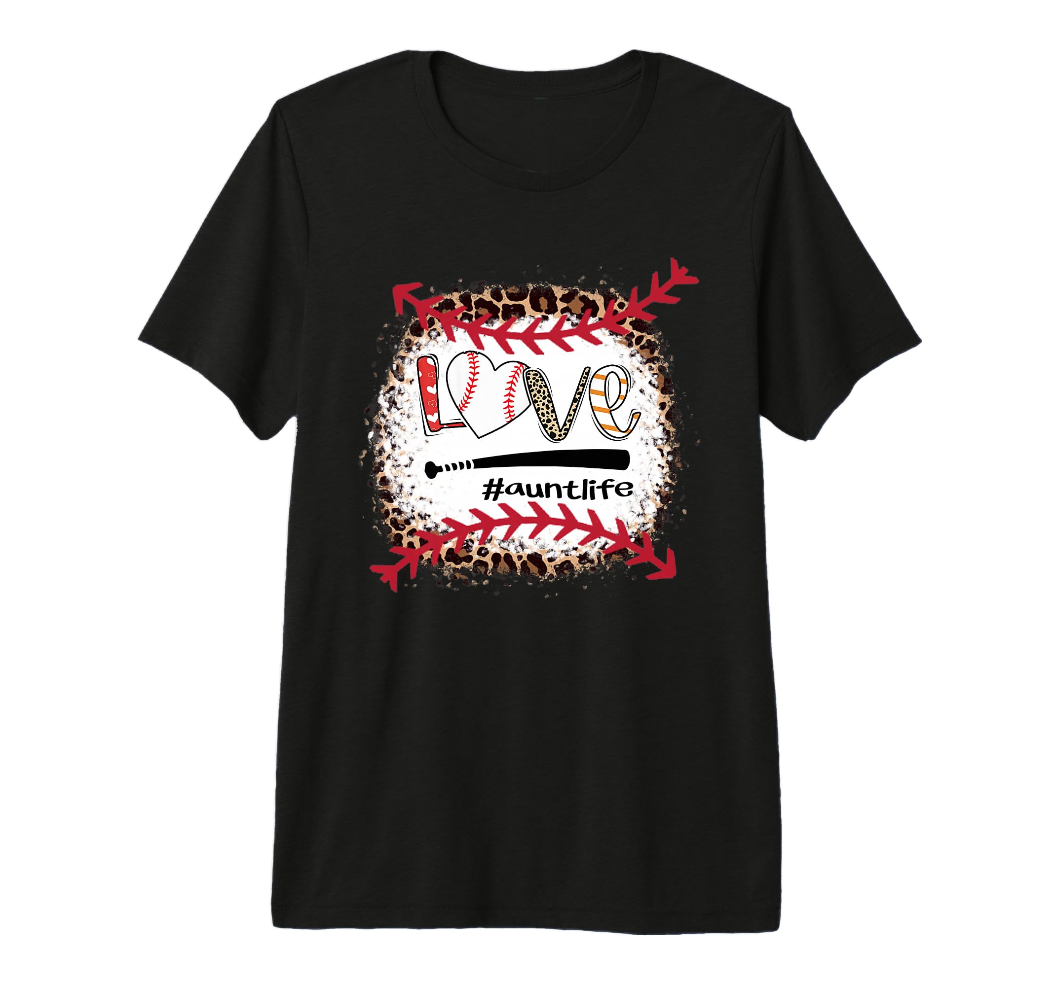 Love Baseball Aunt Baseball Aunt T-Shirt - Aesthetic Graphic Men Women - T-Shirt, Sweatshirt, Hoodie