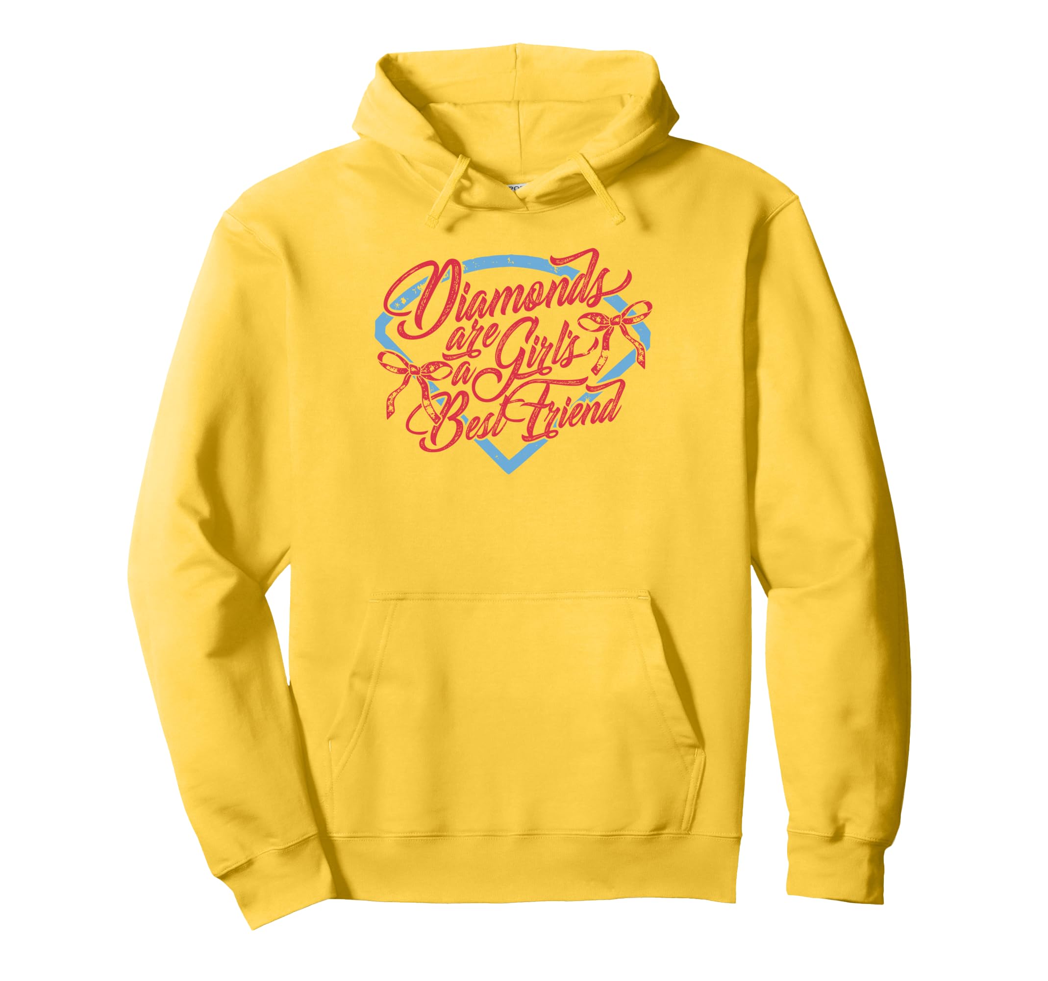 Best Friend Diamonds Are Baseball Hoodie - Streetwear Style Men Women - T-Shirt, Sweatshirt, Hoodie