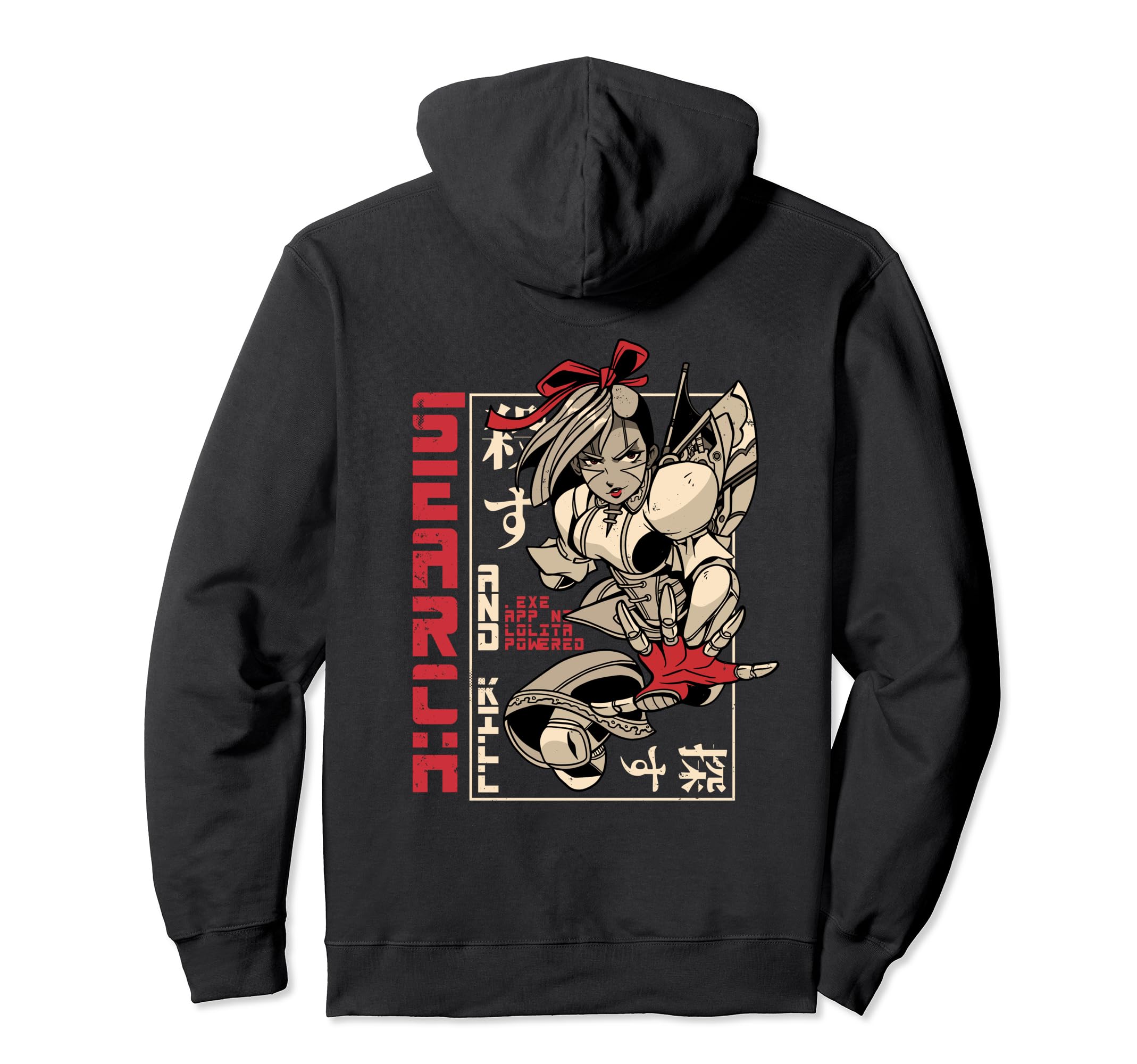 Japanese Aesthetic Vaporwave Mech Robot Hoodie - Trendy Graphic Unisex - T-Shirt, Sweatshirt, Hoodie