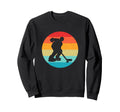 Hockey Player Silhouette Sunset Sweatshirt - Fun Novelty Design Men Women - T-Shirt, Sweatshirt, Hoodie