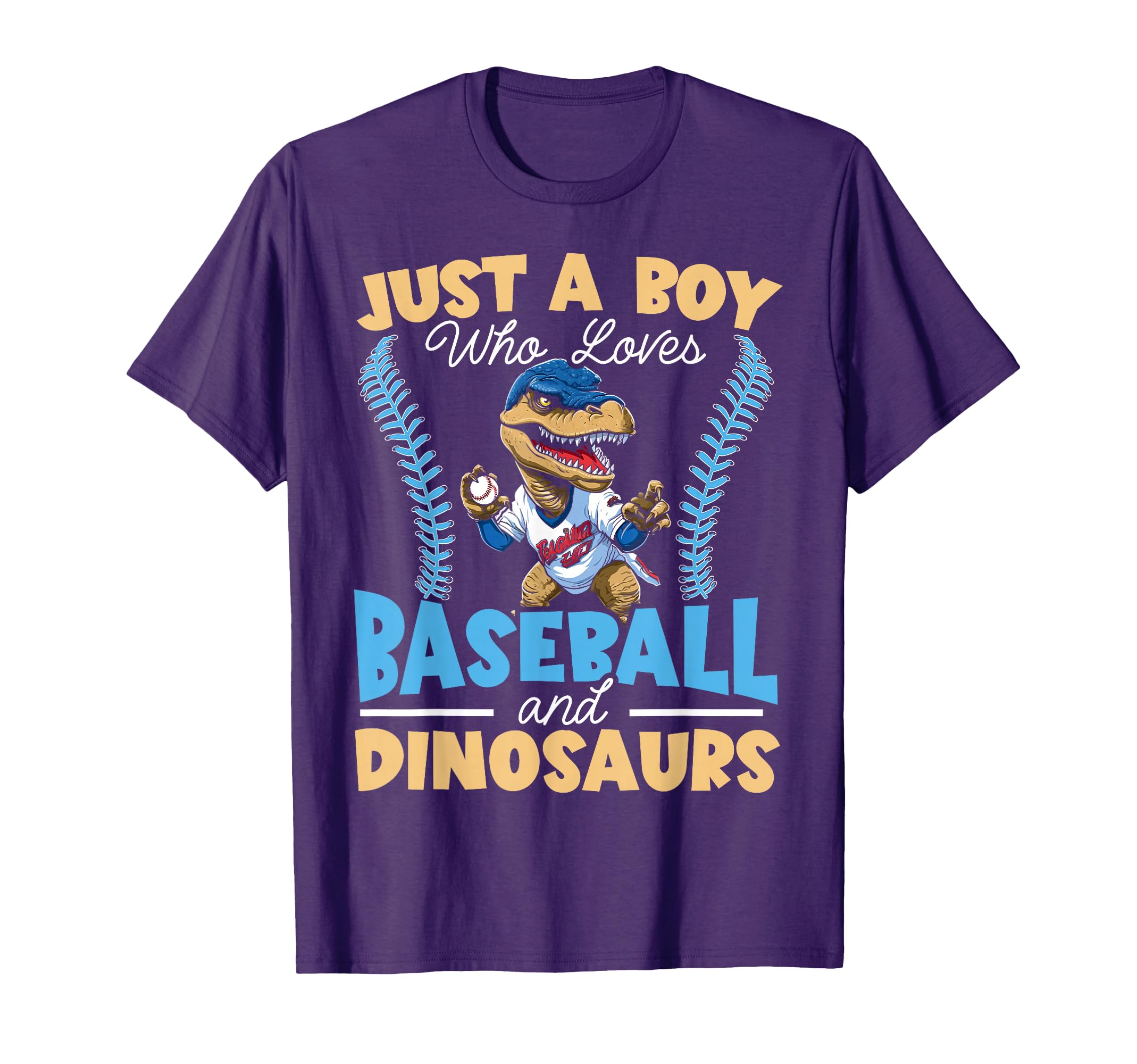 Baseball Dinsoaur Sport Lover T-Shirt - Minimalist Print Men Women - T-Shirt, Sweatshirt, Hoodie
