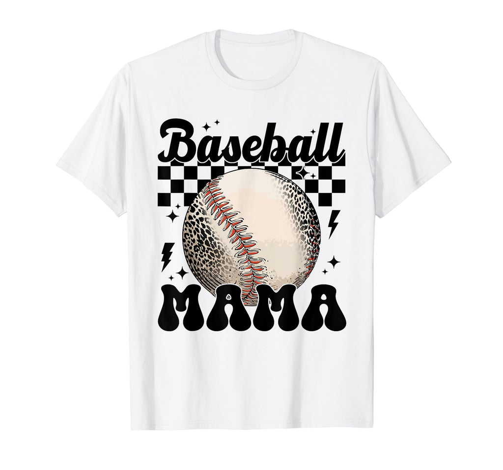 Baseball Mom Baseball Softball Mom T-Shirt - Custom Art Print for Adults - T-Shirt, Sweatshirt, Hoodie