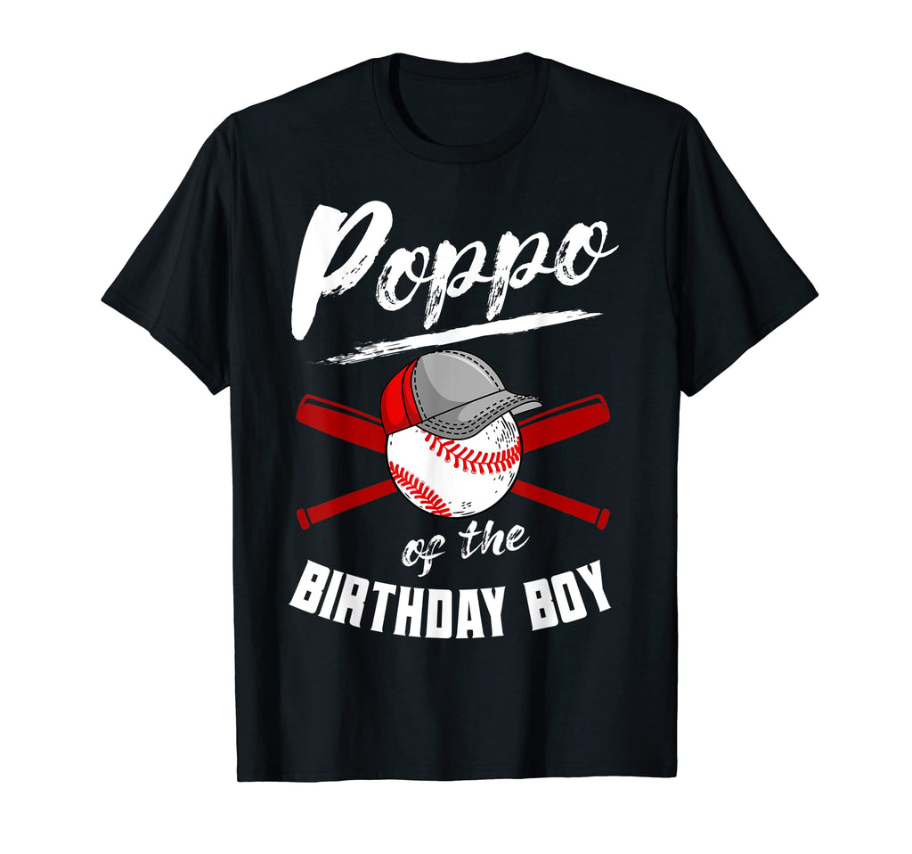 Poppo Birthday Baseball Bday T-Shirt - Casual Everyday Wear Men Women - T-Shirt, Sweatshirt, Hoodie