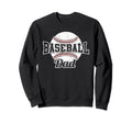Fathers Day Funny Baseball Papa Sweatshirt - Aesthetic Graphic Men Women - T-Shirt, Sweatshirt, Hoodie