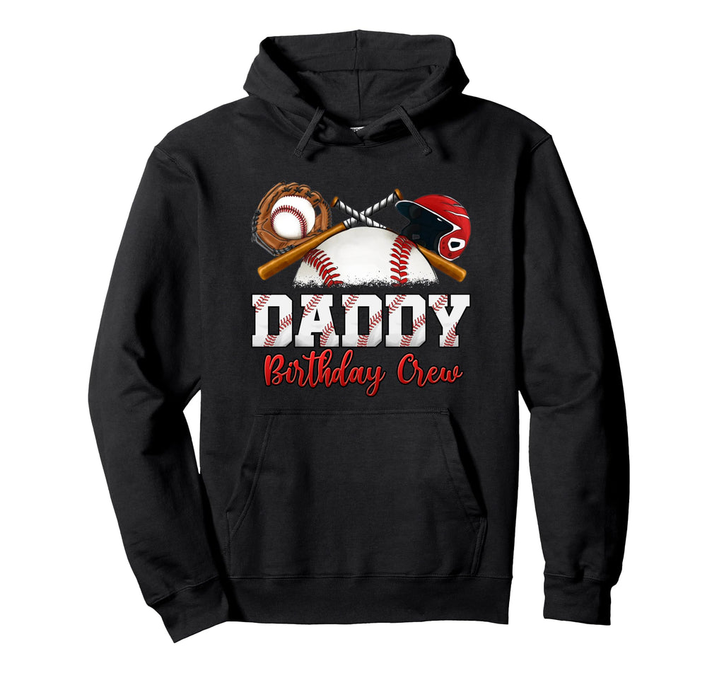 Baseball Birthday Party Sports Hoodie - Fun Novelty Design for Adults - T-Shirt, Sweatshirt, Hoodie