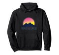 Synthwave Sunset Aesthetic Vaporwave Hoodie - Trendy Graphic Men Women - T-Shirt, Sweatshirt, Hoodie