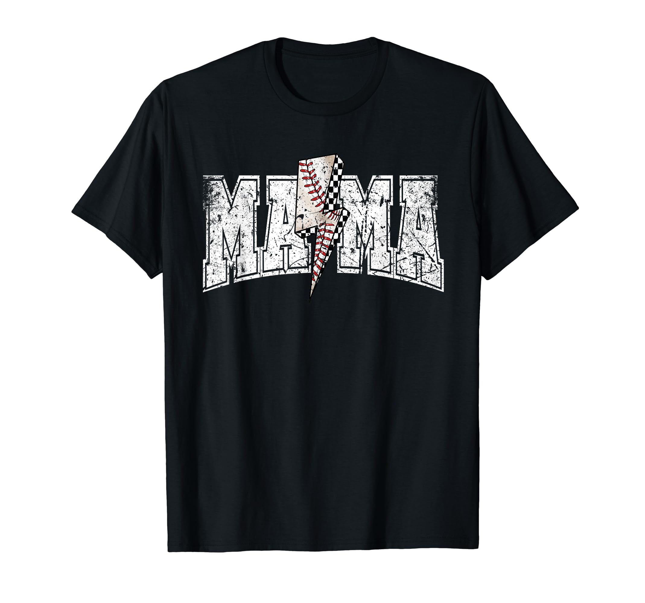 Baseball Mama T-Shirt - Graphic Print Unisex - T-Shirt, Sweatshirt, Hoodie