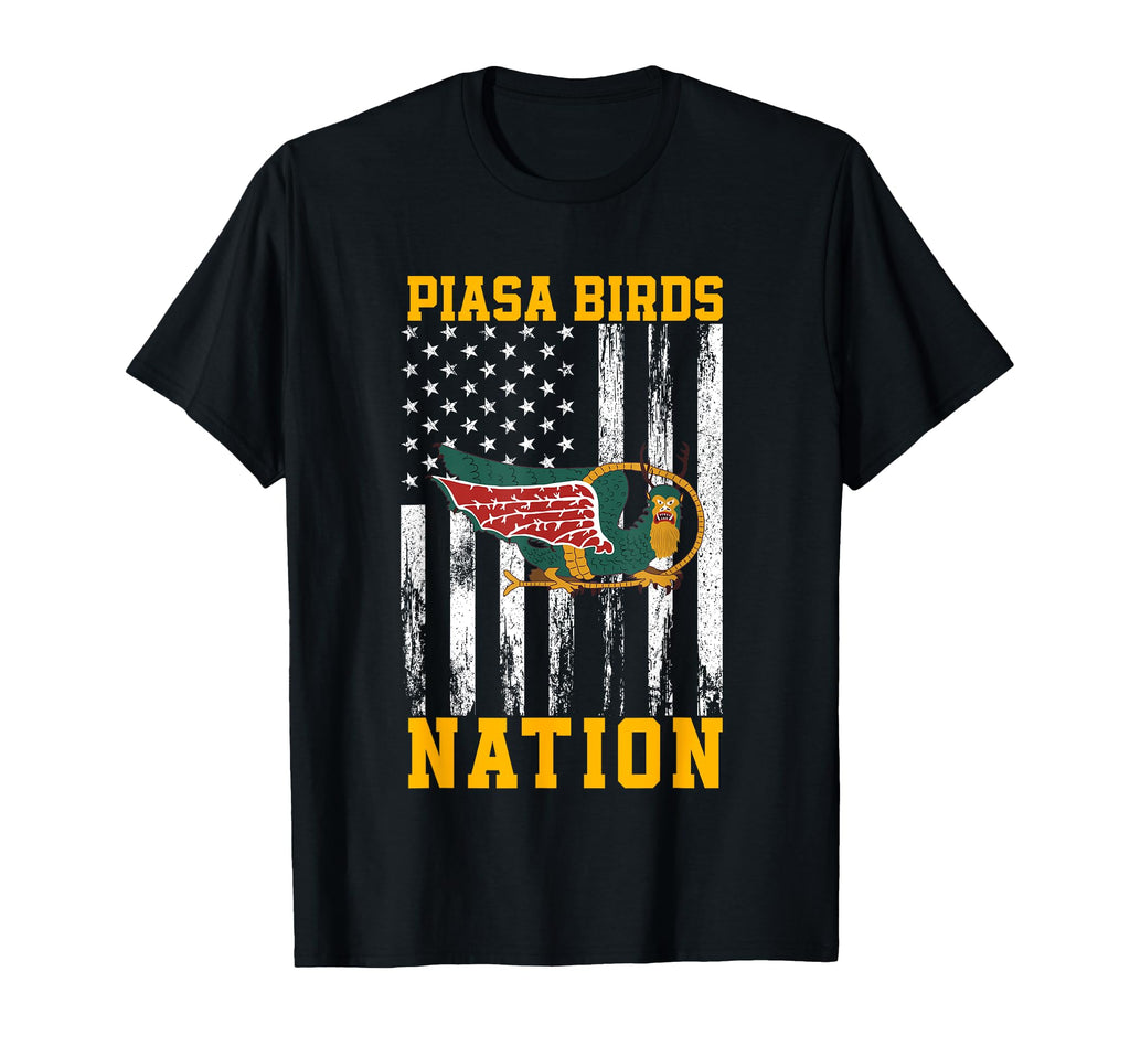 Southwestern Piasa Birds High Sweatshirt - Casual Everyday Wear Unisex - T-Shirt, Sweatshirt, Hoodie