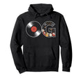 Old School Og Hip Hop Vinyl Cds Tapes Hoodie - Minimalist Print Men Women - T-Shirt, Sweatshirt, Hoodie