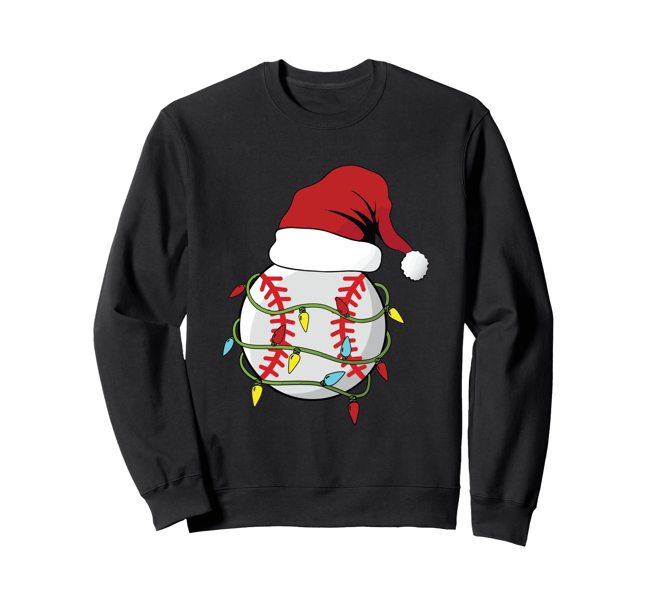 Santa Lovers Sport Baseball Sweatshirt - Custom Art Print Unisex - T-Shirt, Sweatshirt, Hoodie