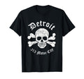 Detroit 313 Motor City Distressed Detroit T-Shirt - Streetwear Style Unisex - T-Shirt, Sweatshirt, Hoodie
