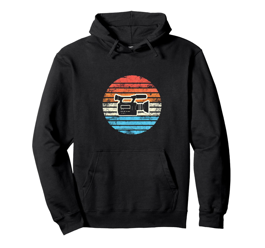 Video Camera Hoodie - Fun Novelty Design Men Women - T-Shirt, Sweatshirt, Hoodie