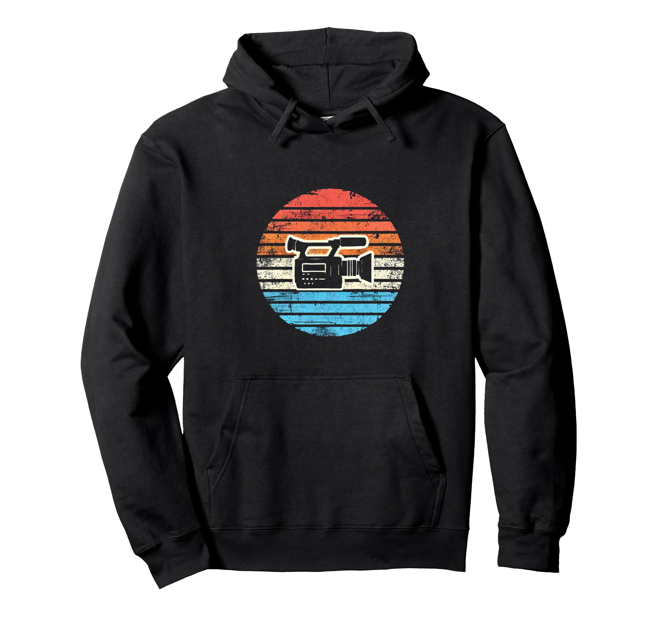 Video Camera Hoodie - Fun Novelty Design Men Women - T-Shirt, Sweatshirt, Hoodie