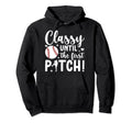 Baseball Pitcher Mom Funny Mom Hoodie - Custom Art Print Men Women - T-Shirt, Sweatshirt, Hoodie