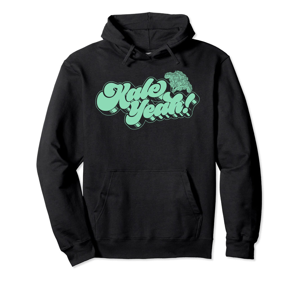 Kale Ja Funny 70S Script Typography Hoodie - Minimalist Print Men Women - T-Shirt, Sweatshirt, Hoodie