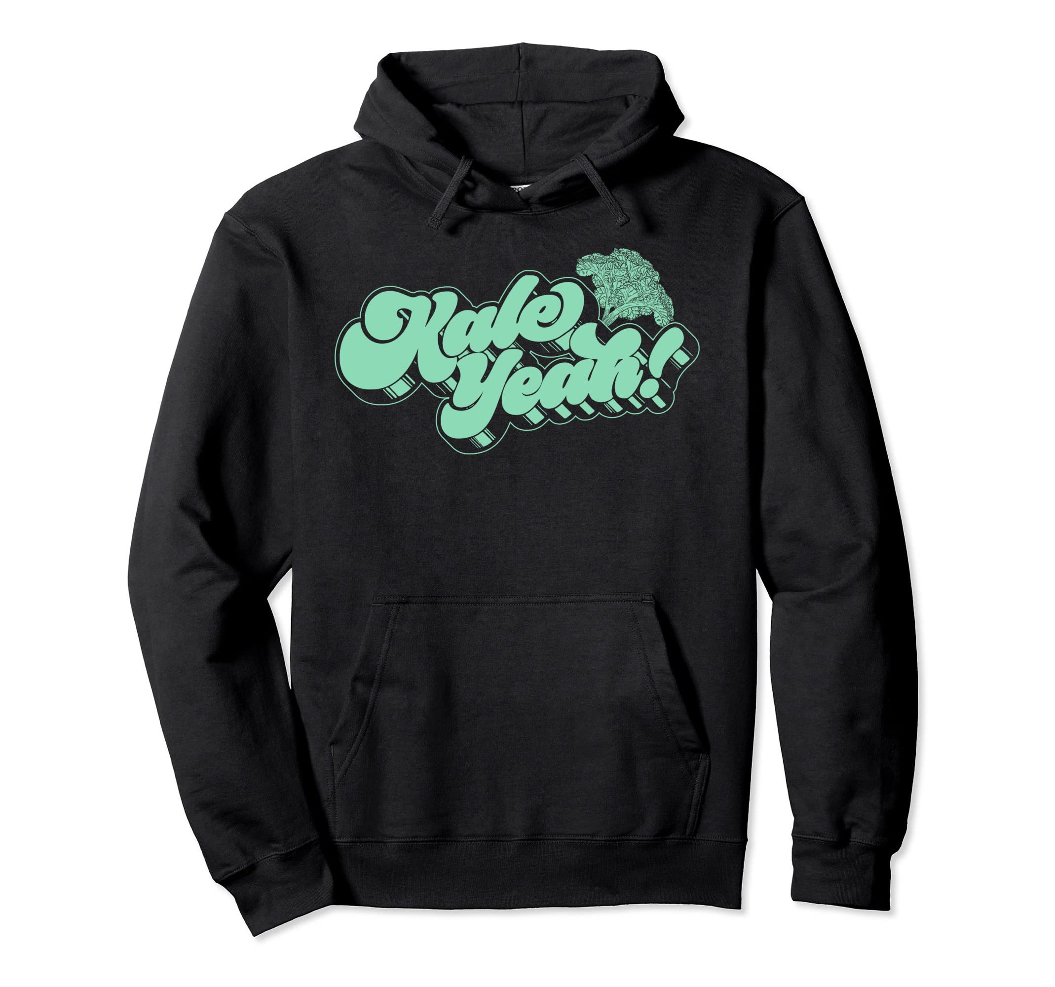 Kale Ja Funny 70S Script Typography Hoodie - Minimalist Print Men Women - T-Shirt, Sweatshirt, Hoodie