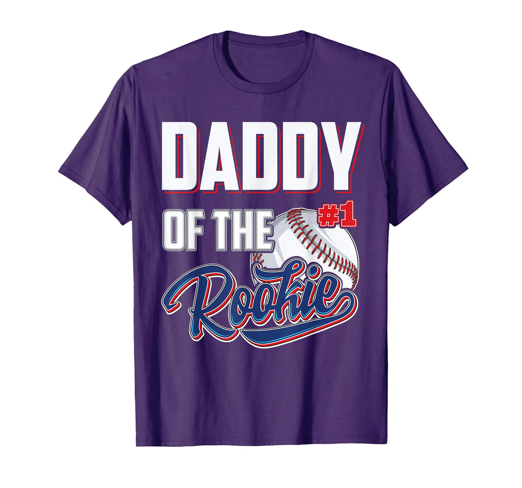 Daddy Rookie 1 Years Old Team 1St T-Shirt - Casual Everyday Wear Unisex - T-Shirt, Sweatshirt, Hoodie