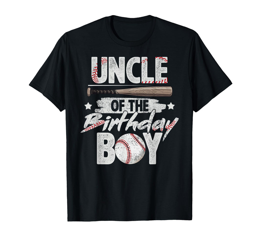 Uncle Birthday Matching Baseball T-Shirt - Trendy Graphic Men Women - T-Shirt, Sweatshirt, Hoodie