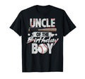 Uncle Birthday Matching Baseball T-Shirt - Trendy Graphic Men Women - T-Shirt, Sweatshirt, Hoodie