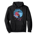 Japanese Geisha Biker Bicycle Mountain Hoodie - Minimalist Print Men Women - T-Shirt, Sweatshirt, Hoodie