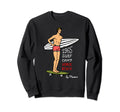 1965 Venice Ocean Surf Club Palm Sweatshirt - Minimalist Print for Adults - T-Shirt, Sweatshirt, Hoodie