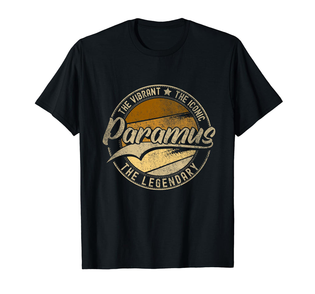 Paramus Nj New Jersey Distressed T-Shirt - Aesthetic Graphic Men Women - T-Shirt, Sweatshirt, Hoodie