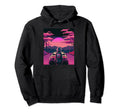 Aesthetic Sunset Japanese Vaporwave Anime Hoodie - Minimalist Print Unisex - T-Shirt, Sweatshirt, Hoodie