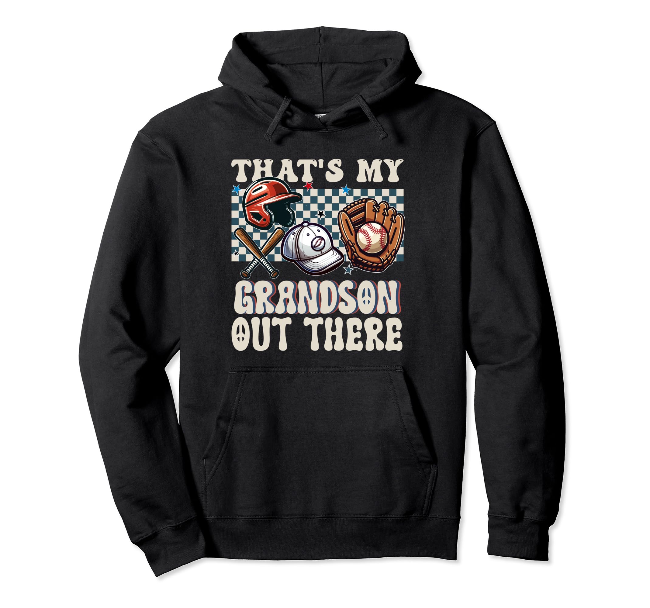 Thats My Grandson Out There Hoodie - Fun Novelty Design for Adults - T-Shirt, Sweatshirt, Hoodie