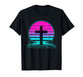 Sunset Cross Faith T-Shirt - Custom Art Print Unisex - T-Shirt, Sweatshirt, Hoodie