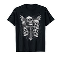 Y2K Grunge Aesthetic Alt Goth Skull T-Shirt - Minimalist Print Unisex - T-Shirt, Sweatshirt, Hoodie