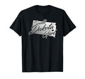 South Dakota Distressed State T-Shirt - Aesthetic Graphic for Adults - T-Shirt, Sweatshirt, Hoodie