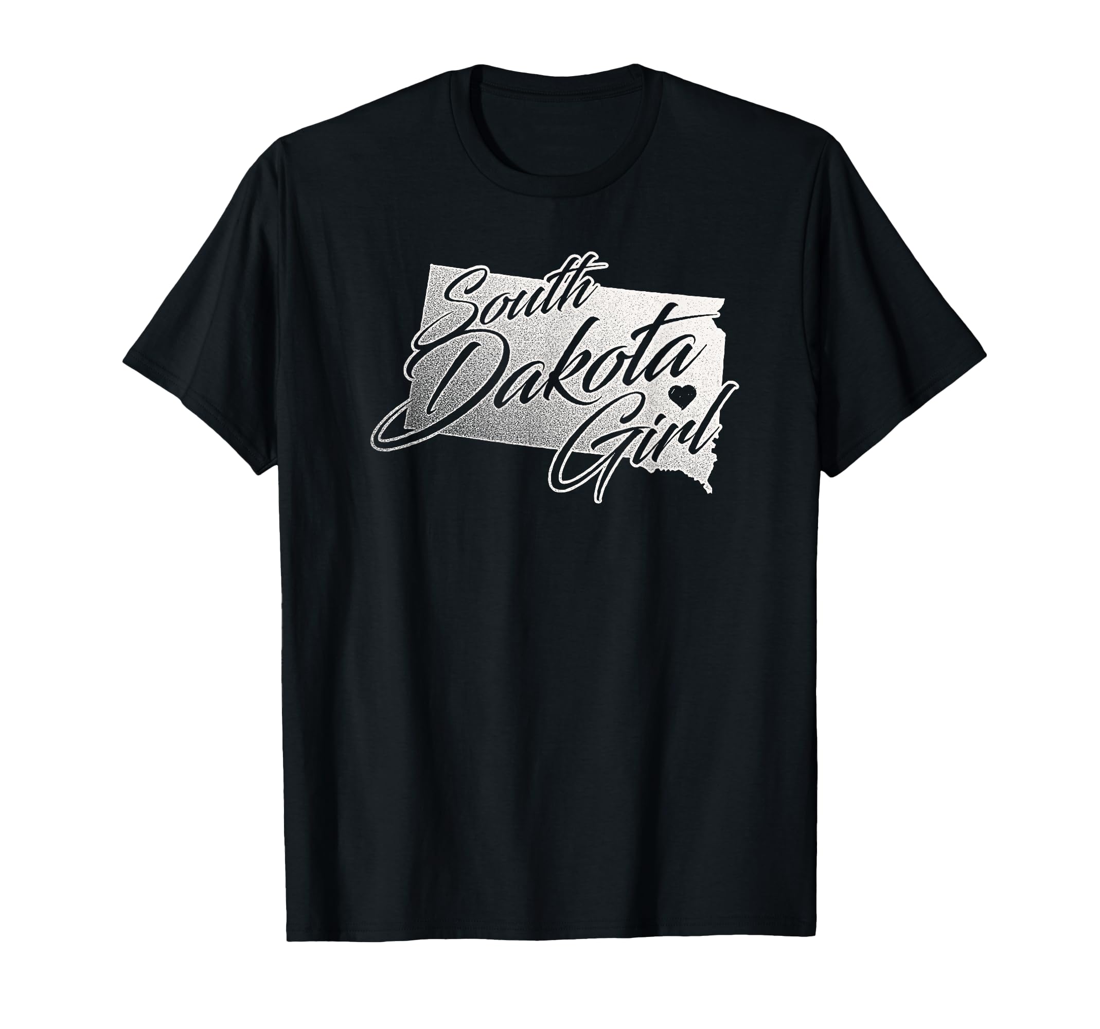South Dakota Distressed State T-Shirt - Aesthetic Graphic for Adults - T-Shirt, Sweatshirt, Hoodie