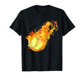 Softball Coaches Softball Fire T-Shirt - Casual Everyday Wear for Adults - T-Shirt, Sweatshirt, Hoodie