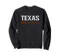 Texas Volleyball Distressed Sweatshirt - Unique Graphic Unisex - T-Shirt, Sweatshirt, Hoodie