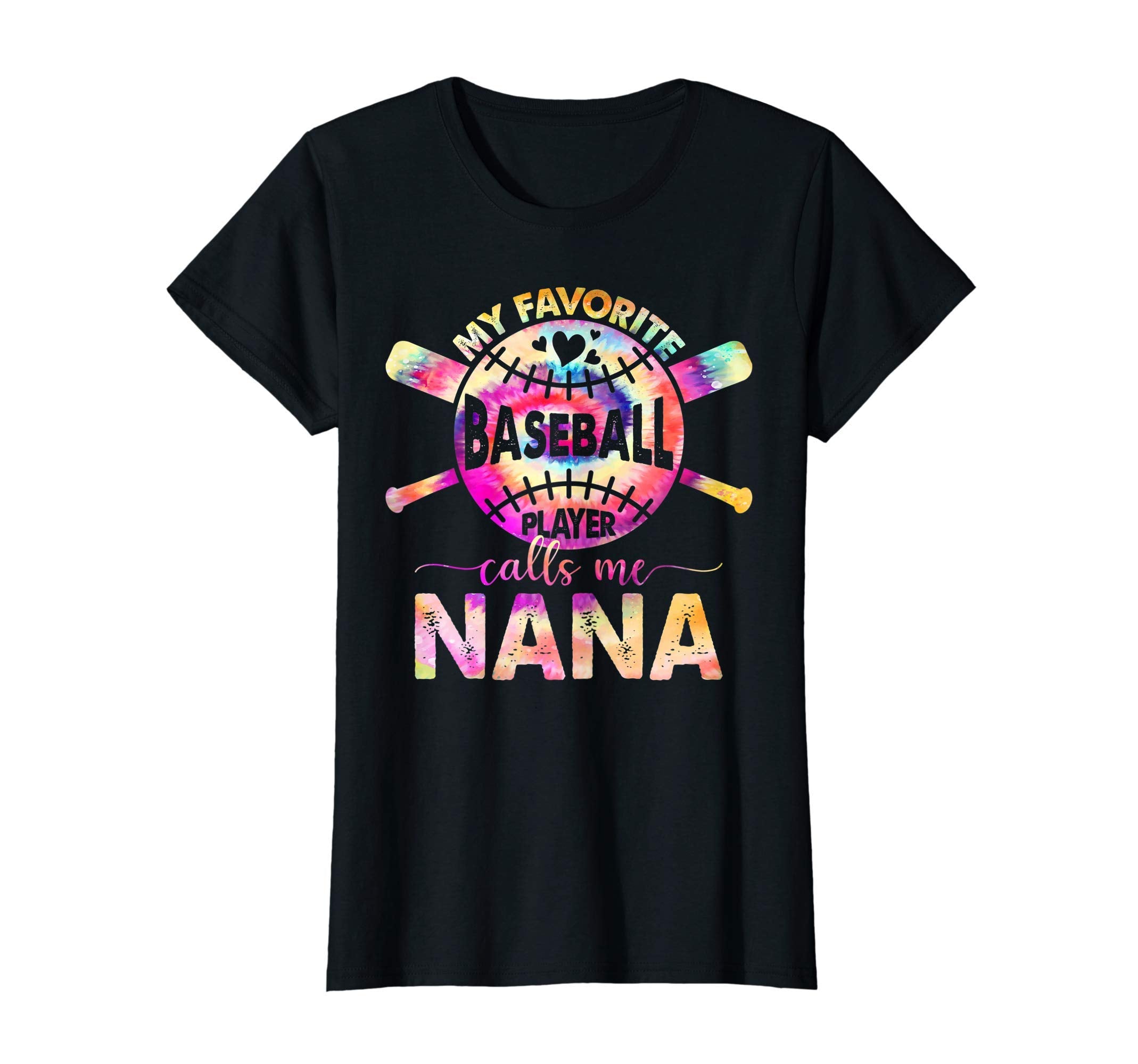 Womens Proud Nana Baseball Player Tie T-Shirt - Minimalist Print Men Women - T-Shirt, Sweatshirt, Hoodie