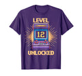 Level 12 Unlock Birthday Gamer 12 T-Shirt - Novelty Apparel for Adults - T-Shirt, Sweatshirt, Hoodie