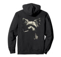 Yorkshire Terrier Smoking Cigarette Hoodie - Minimalist Print Unisex - T-Shirt, Sweatshirt, Hoodie