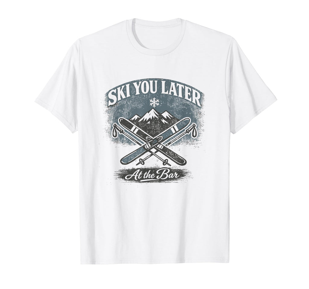 Funny Skiing Ski Lover Or T-Shirt - Custom Art Print Unisex - T-Shirt, Sweatshirt, Hoodie