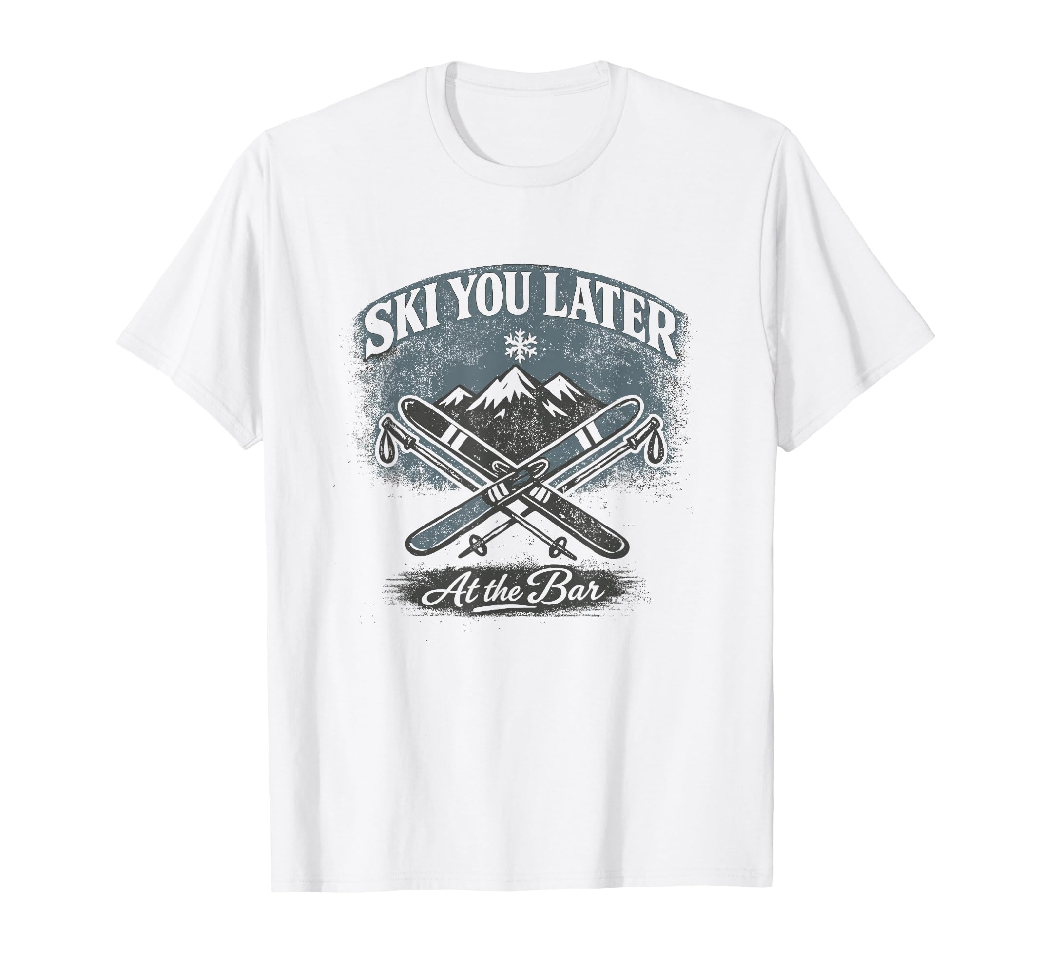 Funny Skiing Ski Lover Or T-Shirt - Custom Art Print Unisex - T-Shirt, Sweatshirt, Hoodie