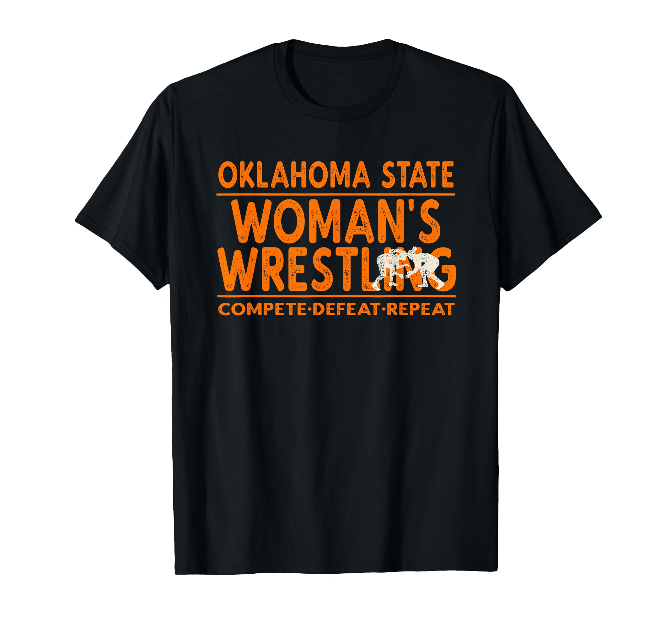 Oklahoma State Womens Wrestling T-Shirt - Minimalist Print Men Women - T-Shirt, Sweatshirt, Hoodie