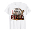 My Heart Is Field Baseball Mom T-Shirt - Casual Everyday Wear Men Women - T-Shirt, Sweatshirt, Hoodie