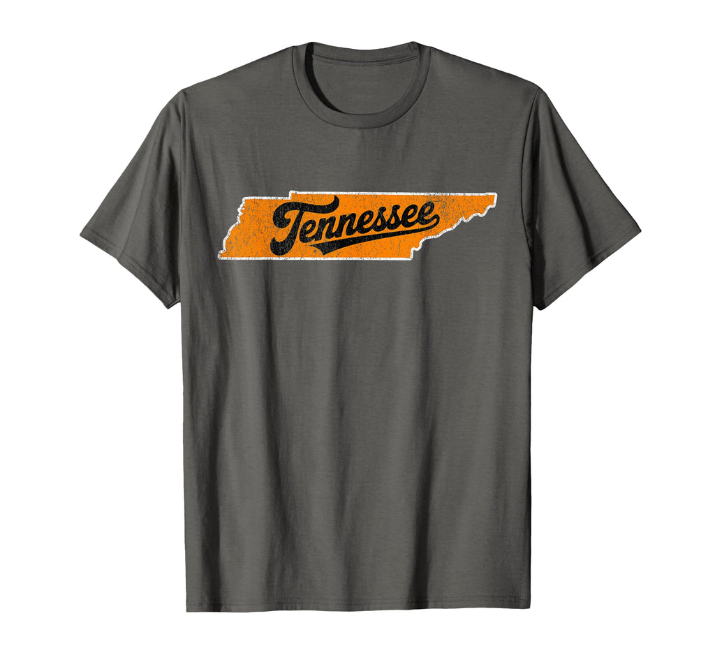 Tennessee State Outline Tri Star T-Shirt - Aesthetic Graphic for Adults - T-Shirt, Sweatshirt, Hoodie