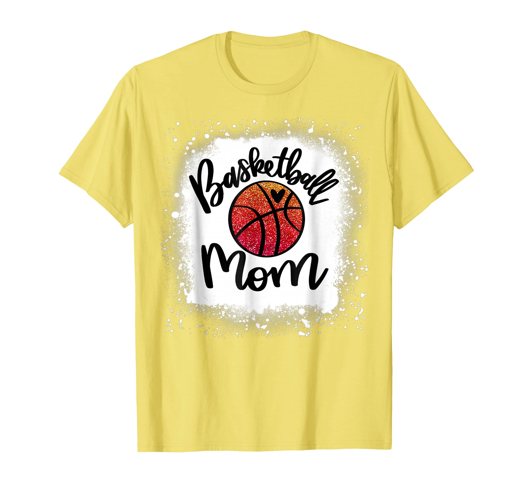 Leopard Bleached Basketball Mom T-Shirt - Casual Everyday Wear for Adults - T-Shirt, Sweatshirt, Hoodie