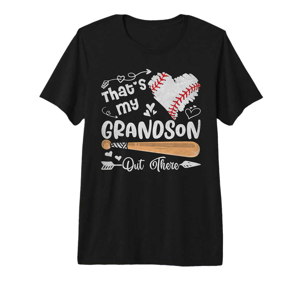 Thats My Grandson Out There Baseball T-Shirt - Trendy Graphic Men Women - T-Shirt, Sweatshirt, Hoodie