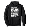 Baseball Mom Baseball Lover Hoodie - Aesthetic Graphic Men Women - T-Shirt, Sweatshirt, Hoodie
