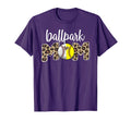 Ballpark Mom Proud Baseball Softball T-Shirt - Streetwear Style for Adults - T-Shirt, Sweatshirt, Hoodie