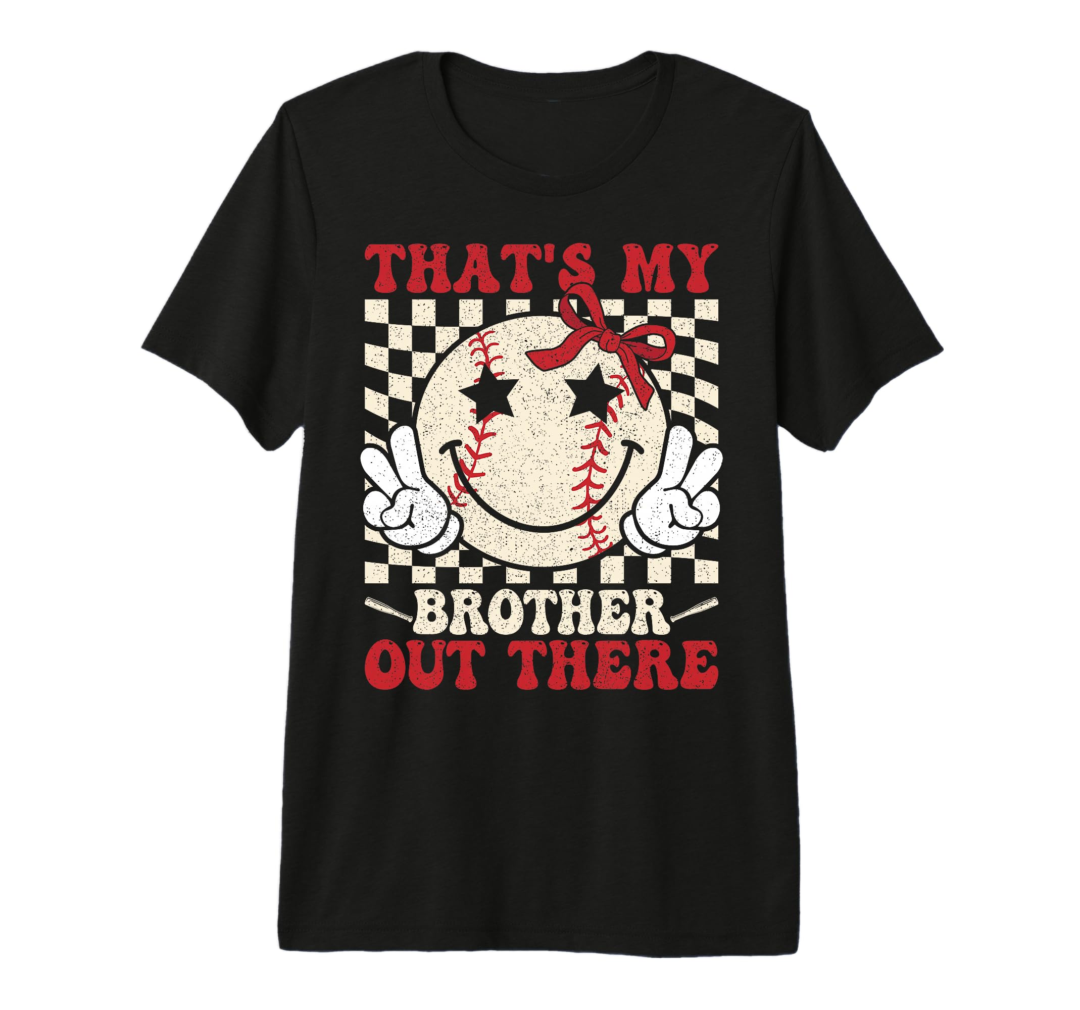 Thats My Brother Out There Baseball T-Shirt - Aesthetic Graphic for Adults - T-Shirt, Sweatshirt, Hoodie