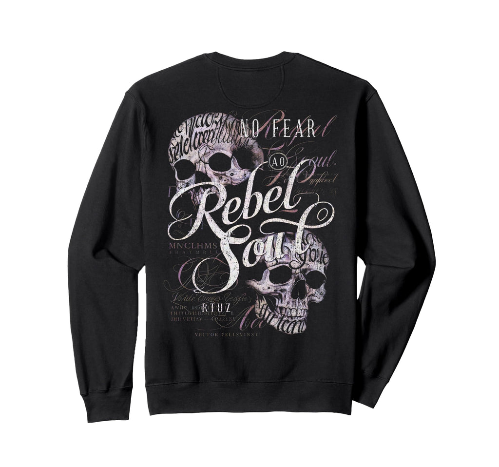 Back Y2K Streetwear Skull Sweatshirt - Trendy Graphic for Adults - T-Shirt, Sweatshirt, Hoodie